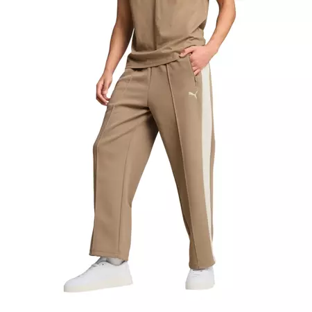 Puma T7 ALWAYS ON Track Pants DK op "Totally Taupe"