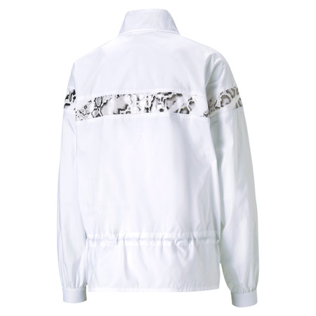 Puma Wn´s Train Untamed Woven Jacket "Snake White-Slver"