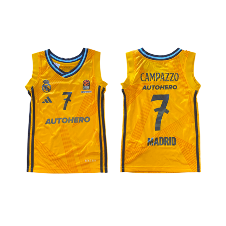 R. Madrid Cam Euroliga Basket Niñ@ 2ª Equip 24/25 # 7 CAMPAZZO #