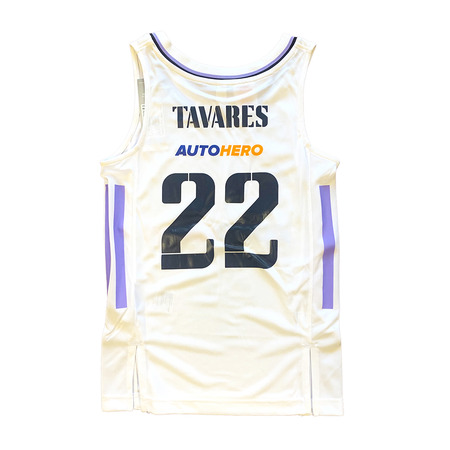 Real Madrid Camiseta Basket Niñ@ 1ª Equipación # 22 TAVARES #