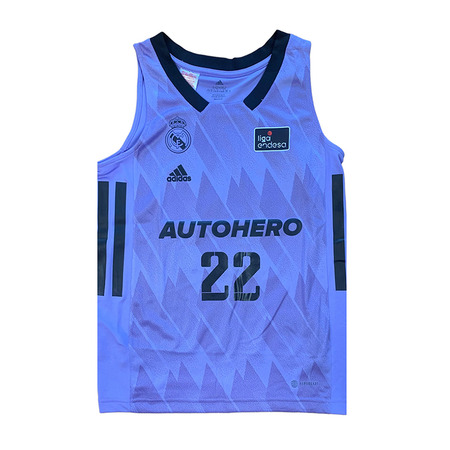 Real Madrid Camiseta Basket Niñ@ 2ª Equipación # 22 TAVARES #