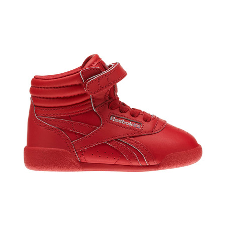 Reebok Classic Freestyle Hi Infant (excellent red/silver/gold)