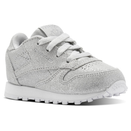 Reebok Classic Leather Infants (Ms-Silver Metallic)