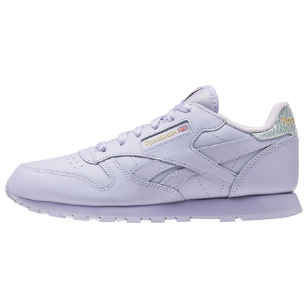 Reebok Classic Leather Metallic Junior (Lavendar/Gold Metallic)