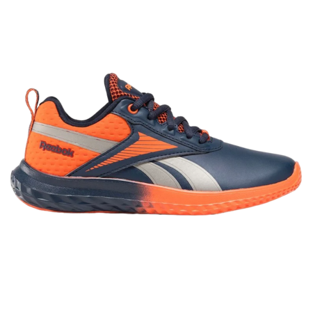 Reebok Running Kids' Rush Runner 5.0 Syn "Vector Navy-Pump Orange"