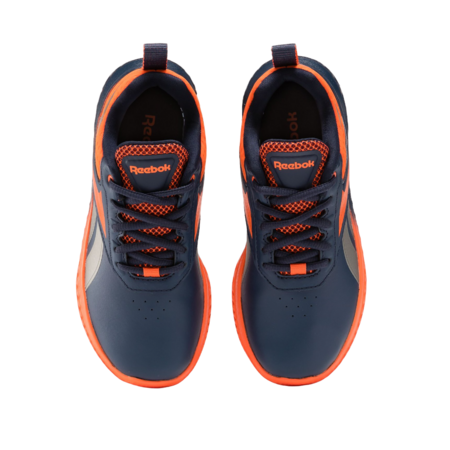 Reebok Running Kids' Rush Runner 5.0 Syn "Vector Navy-Pump Orange"