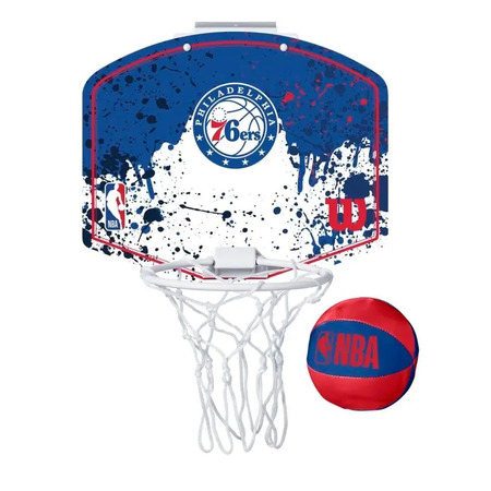 Set Minicanasta Wilson Team Mini Hoop NBA Philadelphia 76ERS