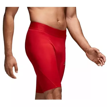 Adidas Techfit AEROREADY Short Tights "Team Red"