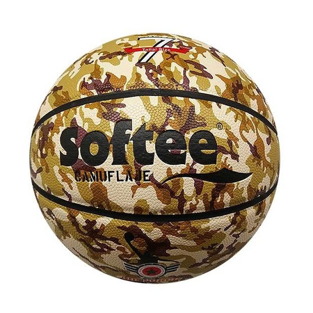 Softee Camouflage Synthetic leather Ball (SZ.7) (Brown)