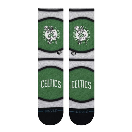 Stance Casual NBA Boston Celtics Mini Ball Hardwood Classic Poly Crew Socks