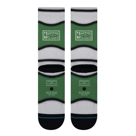 Stance Casual NBA Boston Celtics Mini Ball Hardwood Classic Poly Crew Socks