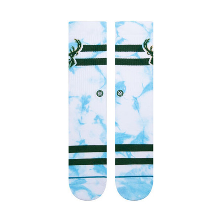 Stance Casual NBA Bucks Dyed Crew Socks "Blue"