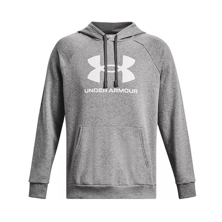 Under Armour Rival Fleece Logo Hoodie "Grey"