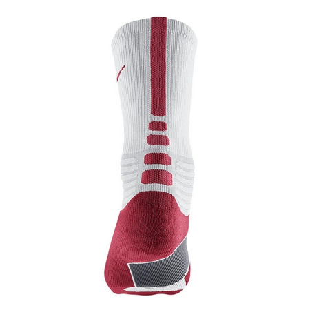 Calcetines Nike Hyper Elite Basket Crew (160/blanco/rojo/gris)