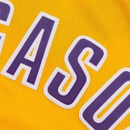 Camiseta Adidas NBA Swingman Gasol Lakers (amarilla/púrpura)