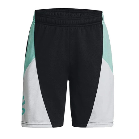 UA Boys' Curry Splash Short "Black"