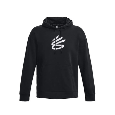 UA Curry Big Splash Pollover Hoodie "Black-White"