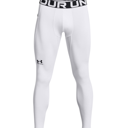 UA Men's ColdGear® Armour Leggings "White"