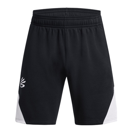 UA Men's Curry Splash Fleece Shorts "Black"