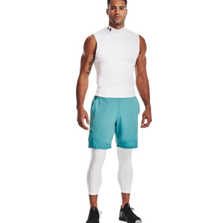 UA Men's HeatGear® Armour ¾ Leggings "White"