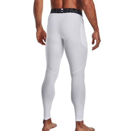 UA Men's HeatGear® Leggings "White"