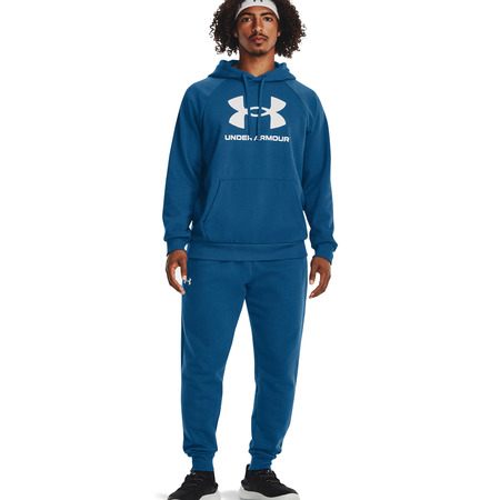 UA Men's Rival Fleece Logo Hoodie "Varsity Blue"