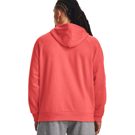 UA Men's Rival Fleece Logo Hoodie "Venom Red"