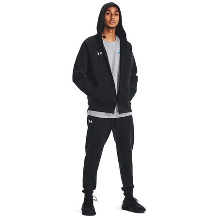 UA Rival Fleece FZ Hoodie "Black"