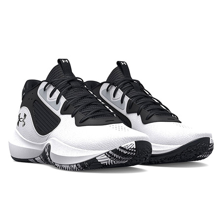 Under Armour Basketball Unisex Lockdown 6 "White-Jet Gray"