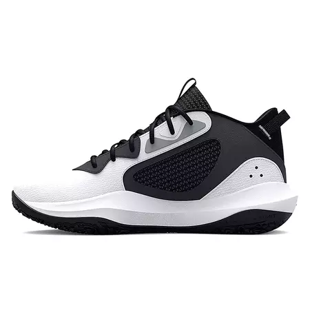 Under Armour Basketball Unisex Lockdown 6 "White-Jet Gray"