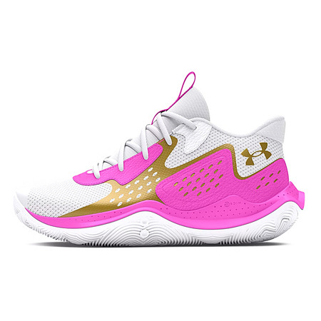 Under Armour GS Jet '23 "White Pink Gold"