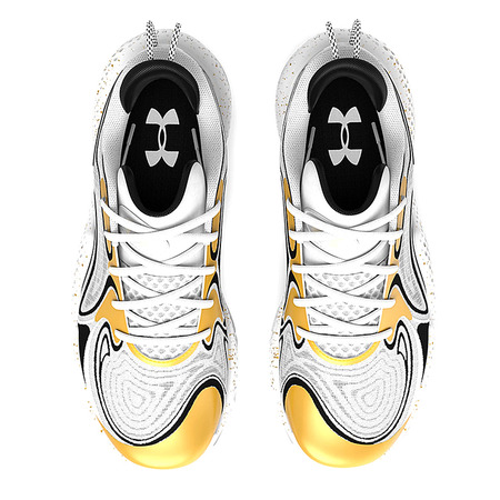 Under Armour Spawn 6 "White Black Gold"