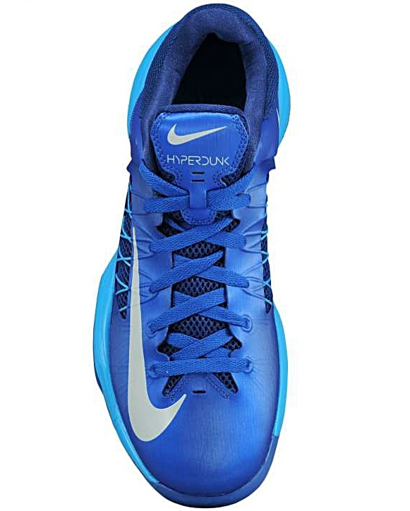 nike hyperdunk azul