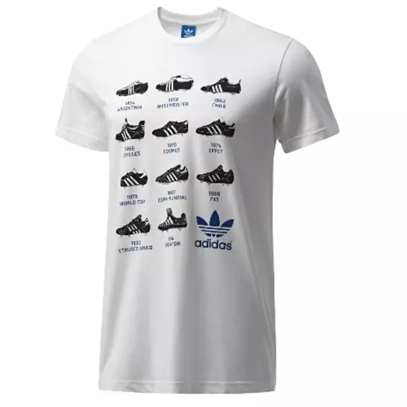 Adidas Originals Camiseta Boot History (Blanco)