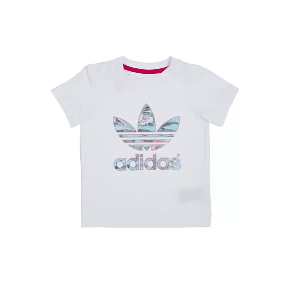 Adidas Originals Camiseta Infantil Trefoil Flower (blanco)