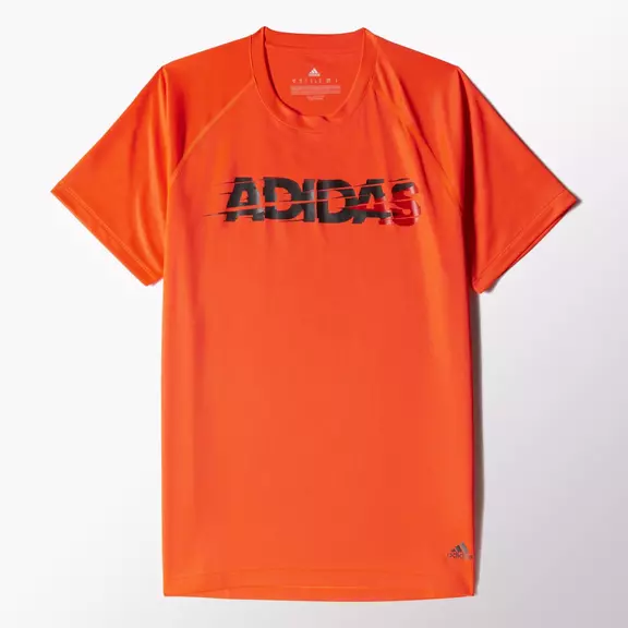 Adidas Camiseta Climalite Base Logo (naranja flour)