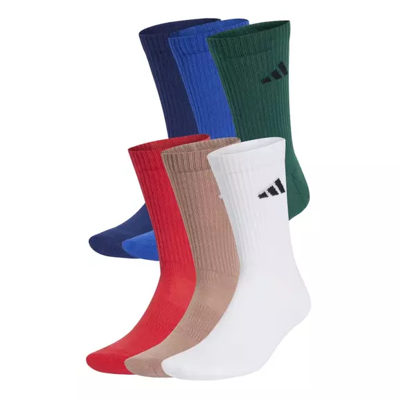 Adidas CUSHIONED CREW SOCKS 6 PAIR PACK "Warm Clay"