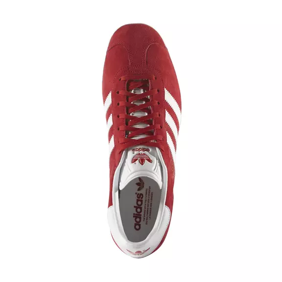 Adidas Originals Gazelle (scarlet/footwear white/gold metallic)