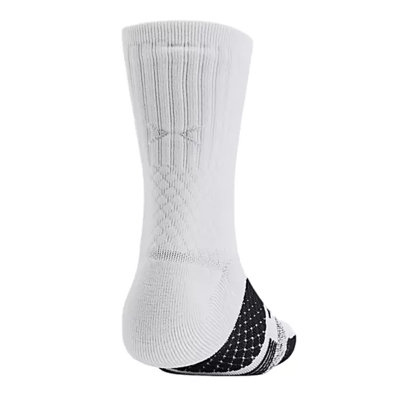 Calcetines Curry UA AD Playmaker Mid "White Black"