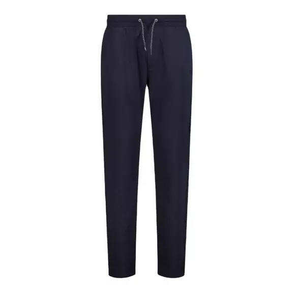 Campagnolo Men's joggers in stretch french terry "Black-Blue"