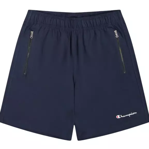 Champion Classic Icon Zipper Pockets Logo Bermuda "Navy"