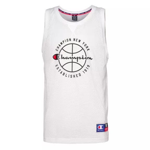 Champion Sport Lifestyle Basketball Mesh Tank Top "White"