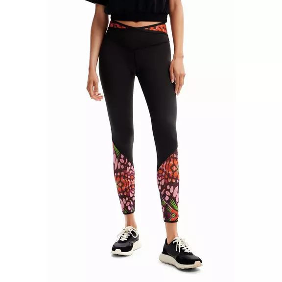 Desigual Butterfly Sport Leggings "Black"