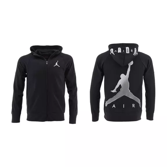 Jordan Kids Jumpman Big Sport Therma FZ Hoodie "Black"