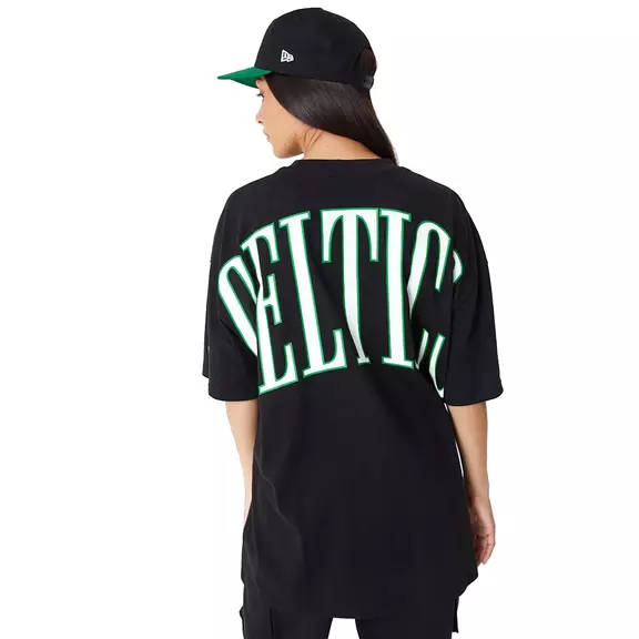 New Era NBA Boston Celtics Arch Wordmark Oversized T-Shirt