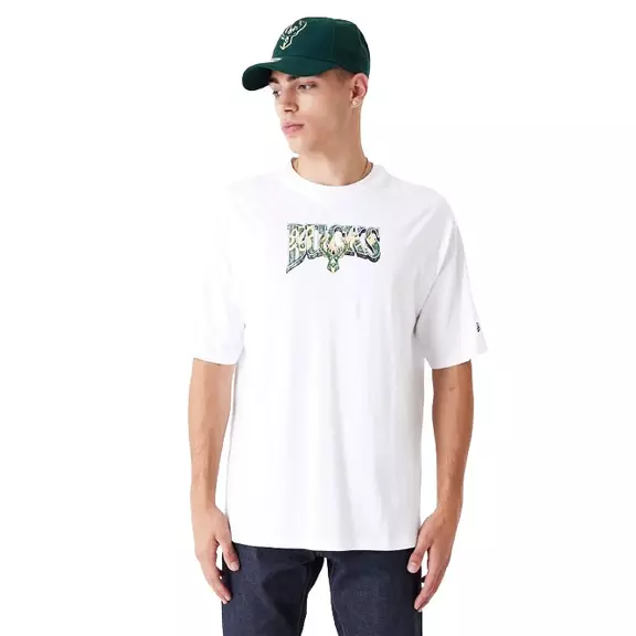 New Era NBA Milwaukee Bucks Championship Oversized T-Shirt