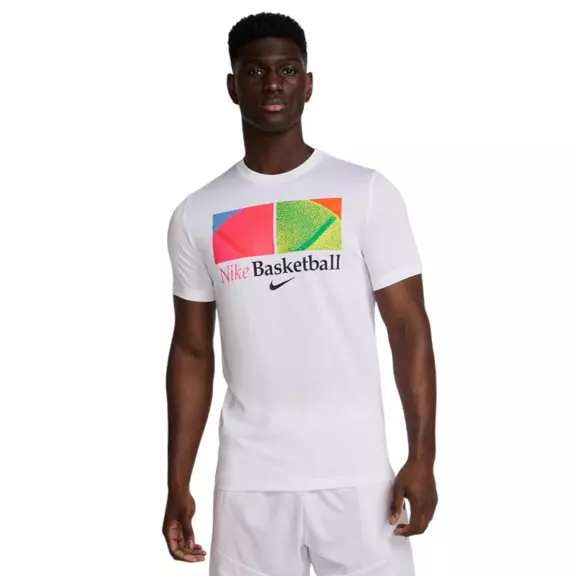 Nike Basketball Dri-FIT Graphics Tee "White"