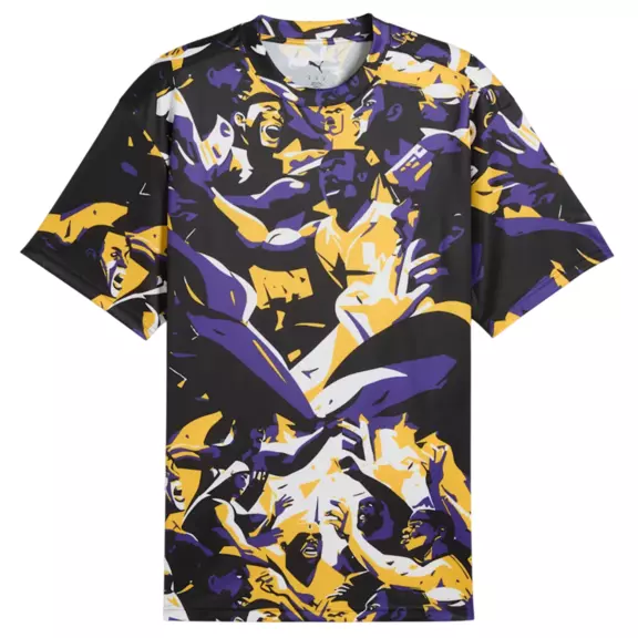 Puma Basketball Rival Rage AOP Tee "Team Violet-AOP"