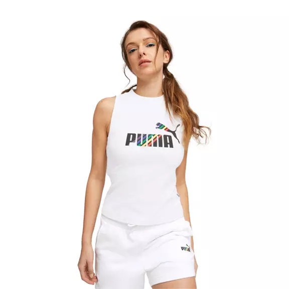 Puma ESS+ LOVE IS LOVE Tank "White"