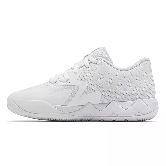 Puma LaMelo Ball MB1 Low JR. "Triple White"